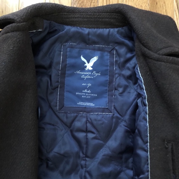 American Eagle Peacoat Coat - Picture 5 of 5